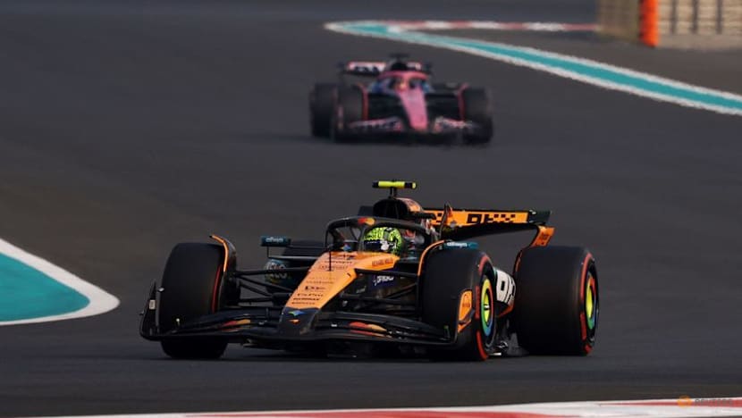 Hamilton crashes as Russell keeps title favourite Norris off the top in final practice