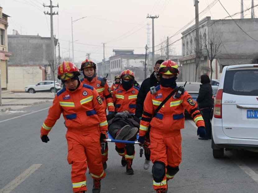Homes collapse as earthquake kills more than 100 in China's rural Gansu