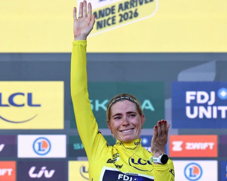 Vollering seals second Tour de France Femmes title
