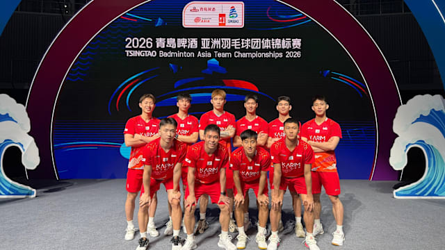 骆建佑独取一分 我国男队亚洲羽毛球团体锦标赛首战不敌日本