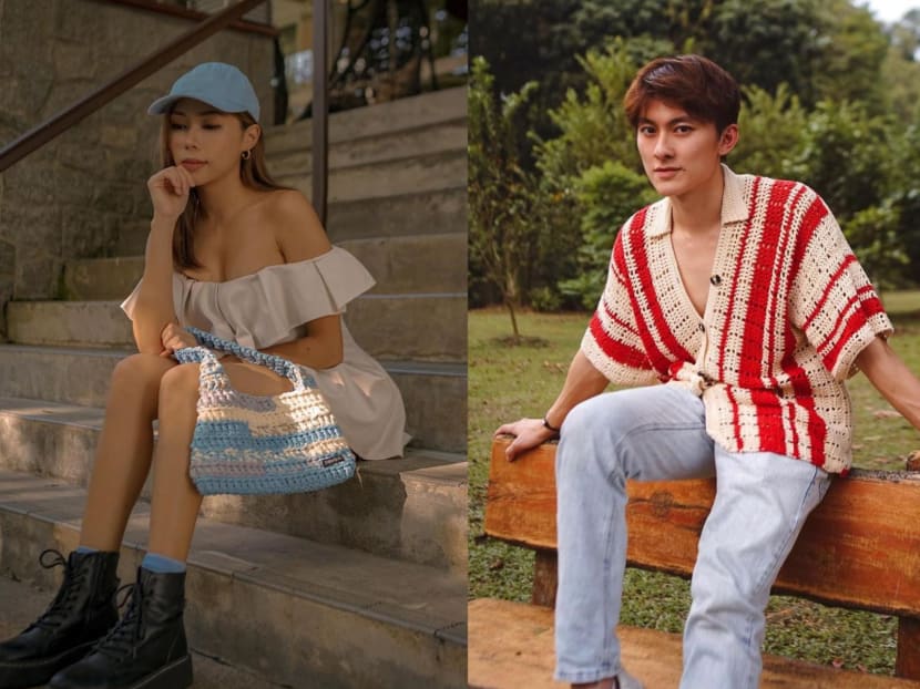 Celebrity couple Edwin Goh and Rachel Wan just started a crochet line and they've sold out all handmade items