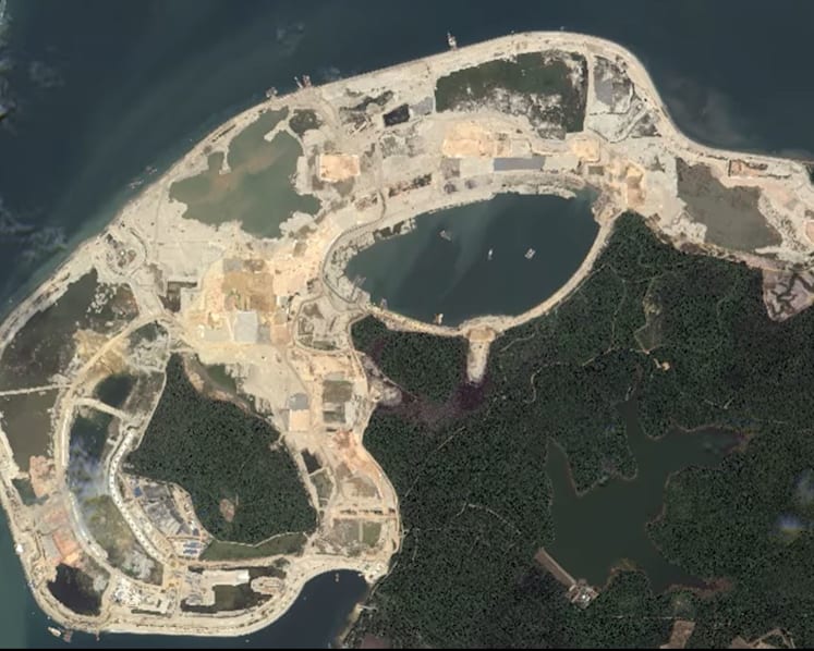 Polder project at Pulau Tekong more than halfway complete: Desmond Lee