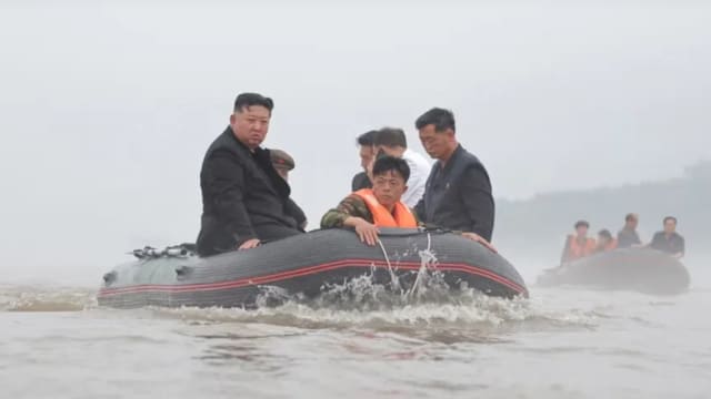 金正恩谴责韩国媒体捏造朝鲜水灾规模