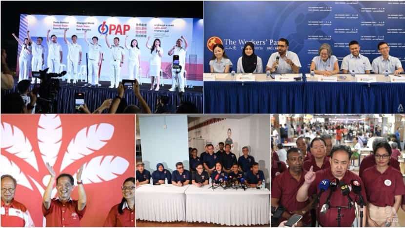 GE2025: Five parties to take part in live roundtables hosted by Mediacorp