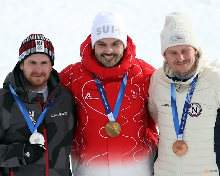Alpine skiing-Meillard's slalom triumph cements 'golden era' of Swiss skiing