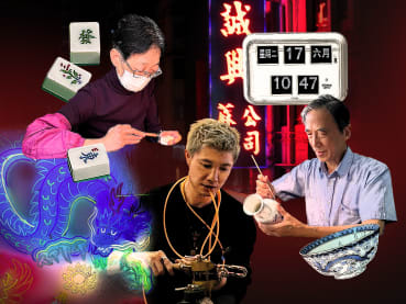 Retro flip clocks, mahjong tiles, neon signs: Meet the last masters behind Hong Kong’s dying trades