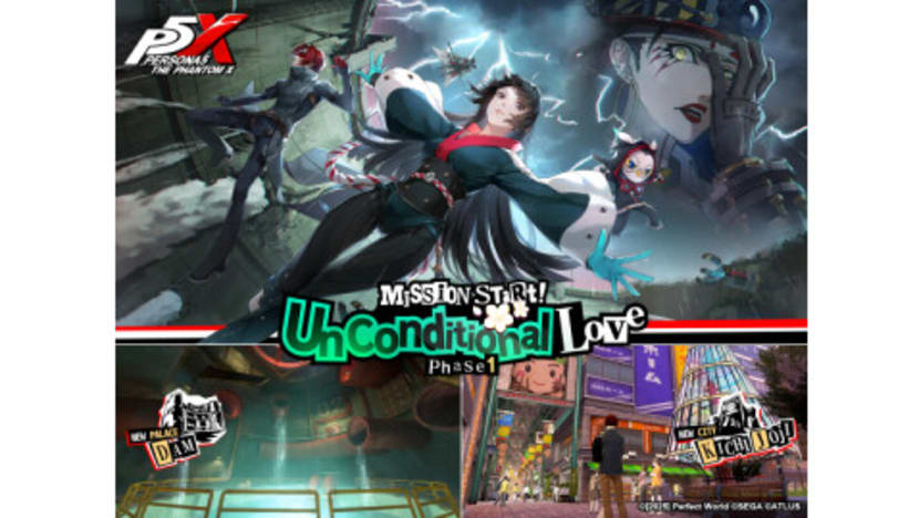 Major Content Update ‘Unconditional Love Phase 1’ Arrives in Persona5: The Phantom X