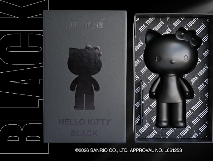 Hello Kitty Black Series figure collection available in Singapore from ...