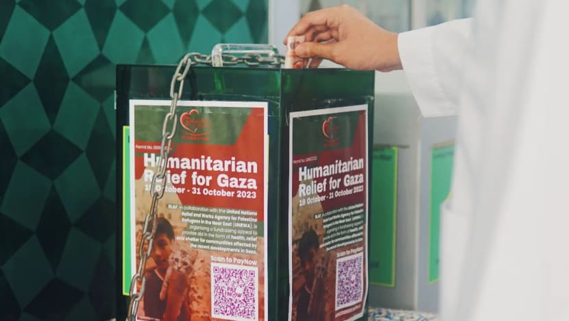 Singapore warns against display of emblems related to Israel-Hamas war; check before supporting fundraisers
