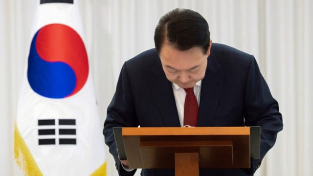 尹锡悦在弹劾案最终陈述中两次道歉 呼吁国民共同克服危机