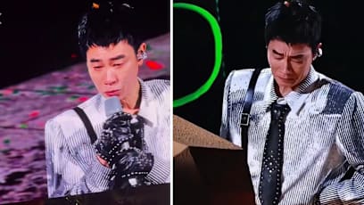 Jordan chan concert cry