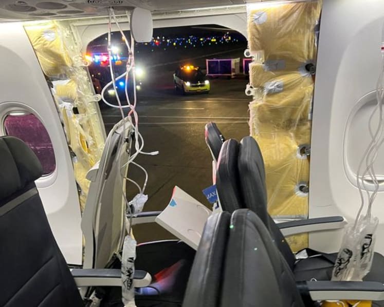 Commentary: Boeing 737 MAX blowout on Alaska Airlines flight points to pervasive flaws