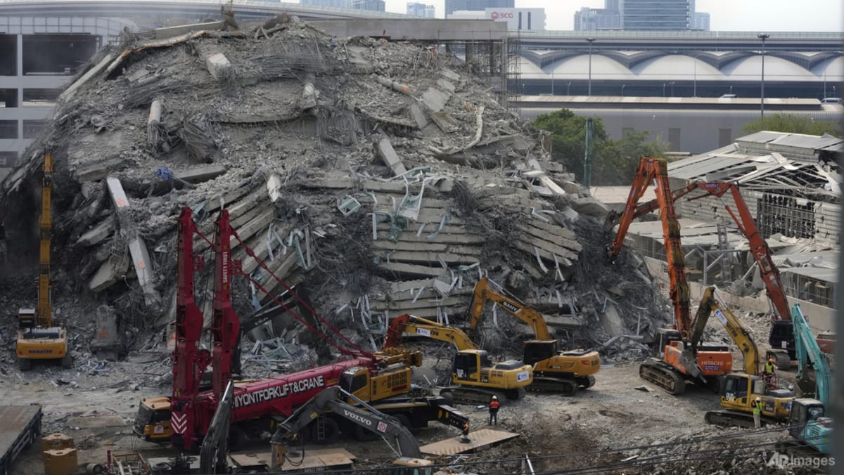 Thai officials urge speedier investigation of quake-hit Bangkok tower’s collapse