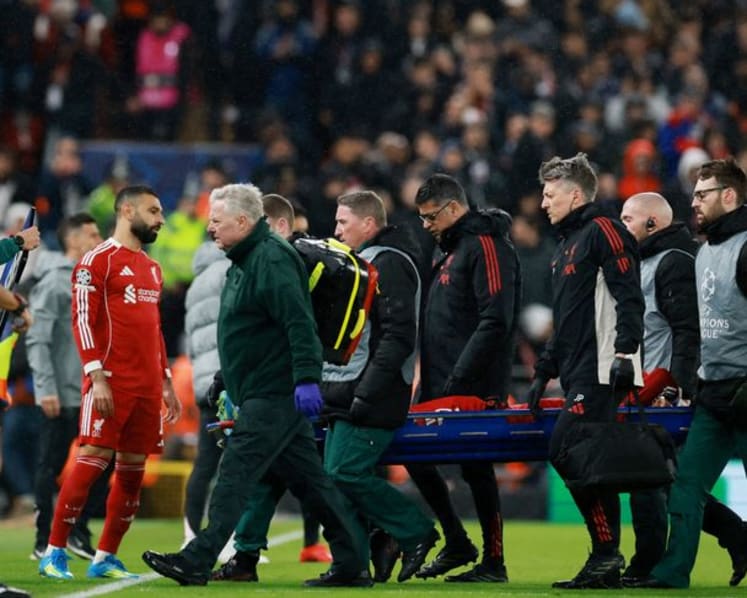 Liverpool confirm forward Ekitike ruptured Achilles tendon against PSG