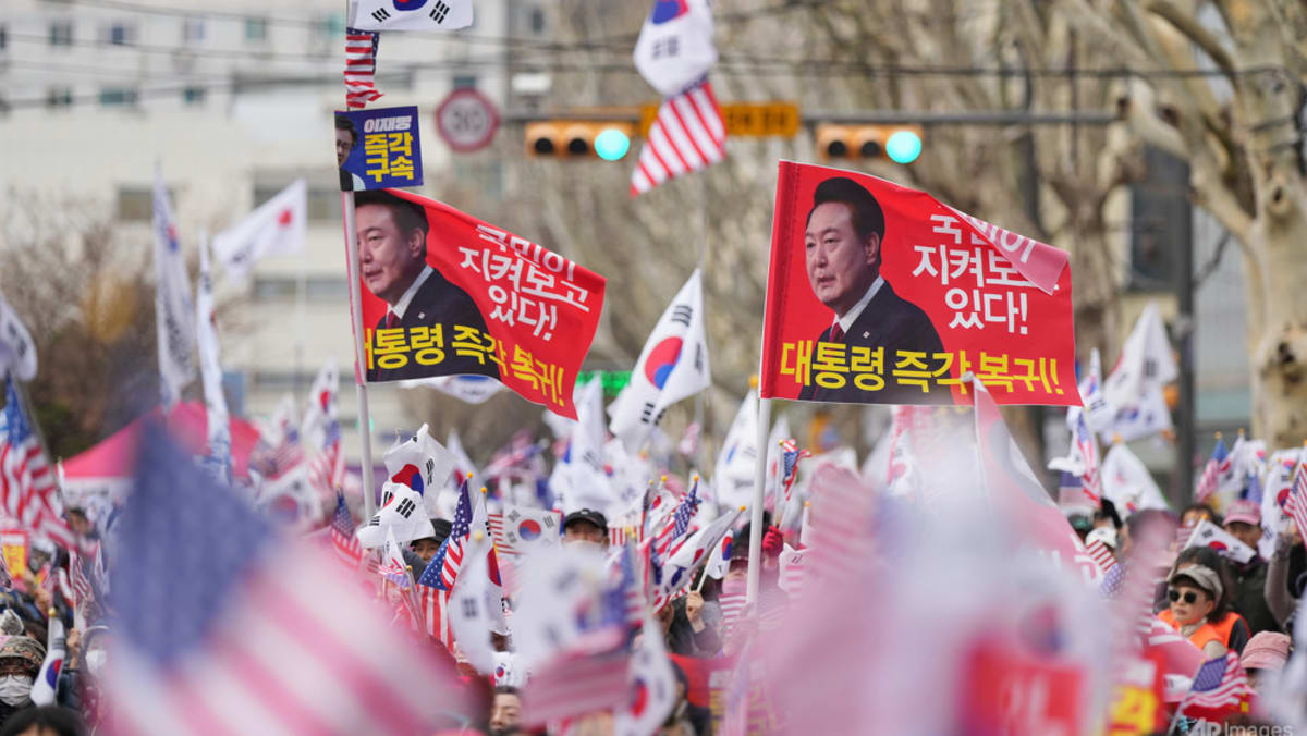 South Korea’s acting president urges calm, tighter security ahead of impeachment ruling South Korea’s acting president urges calm, tighter security ahead of impeachment ruling