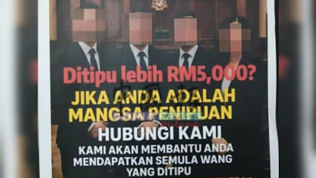 受骗后误信“追回骗款律师”  马国妇二度受骗近40万元