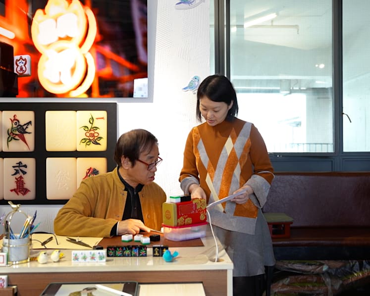 Meet the woman who customises unique mahjong tiles in Hong Kong 