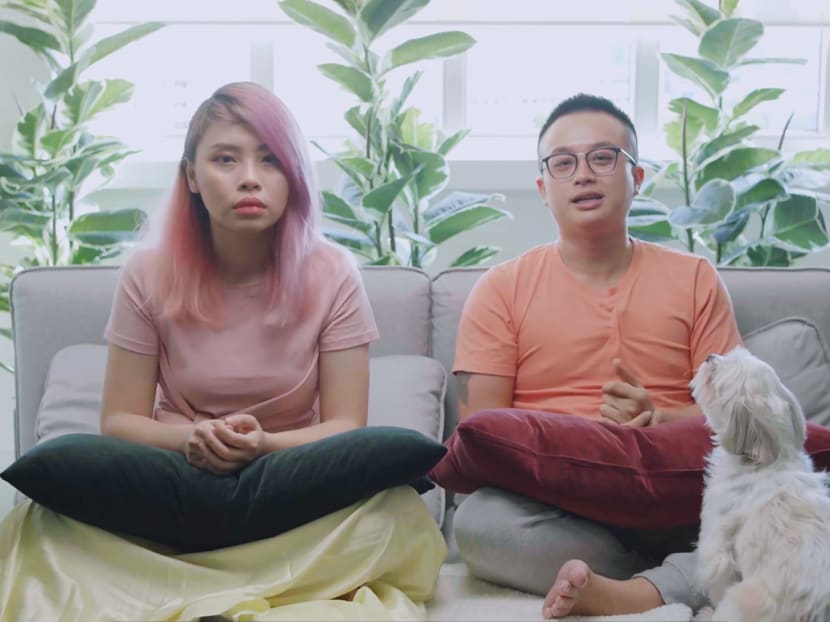 Ms Sylvia Chan and Mr Ryan Tan, YouTube personalities and founders of Night Owl Cinematics.