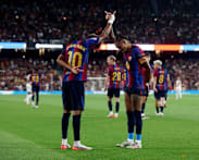 Raphinha and Lamine doubles lift Barcelona past Rayo Vallecano