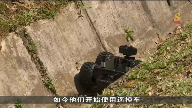 警方试用遥控机测危险 省时省力又安全