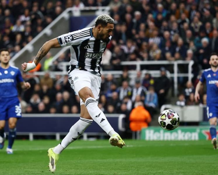 Newcastle through to last 16 of Champions League 9-3 on aggregate