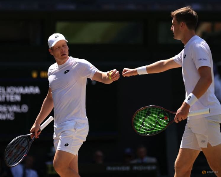 Patten, Heliovaara win second Wimbledon men's doubles title