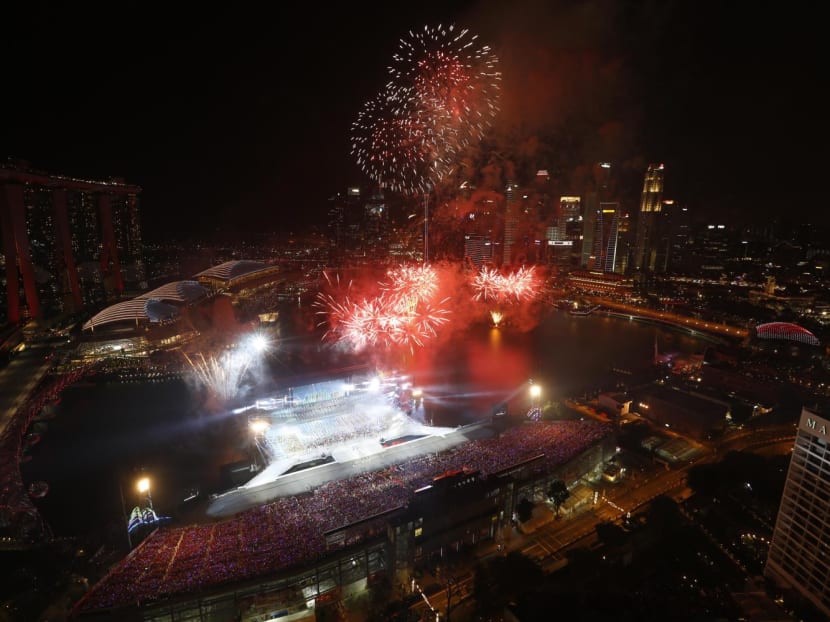 Fireworks will be set off at five heartland locations from 8.15pm on Aug 9, at the same time as the fireworks display at the main parade in Marina Bay. Fireworks will be set off at five heartland locations from 8.15pm on Aug 9, at the same time as the fireworks display at the main parade in Marina Bay. 