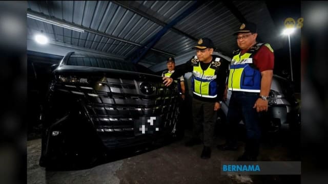 马国加强打击非法跨境霸王车 扣押四新加坡注册车辆