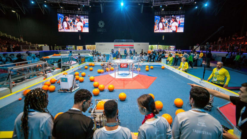 International youth teams overcome adversity, foster collaboration at robotics competition in Singapore International youth teams overcome adversity, foster collaboration at robotics competition in Singapore