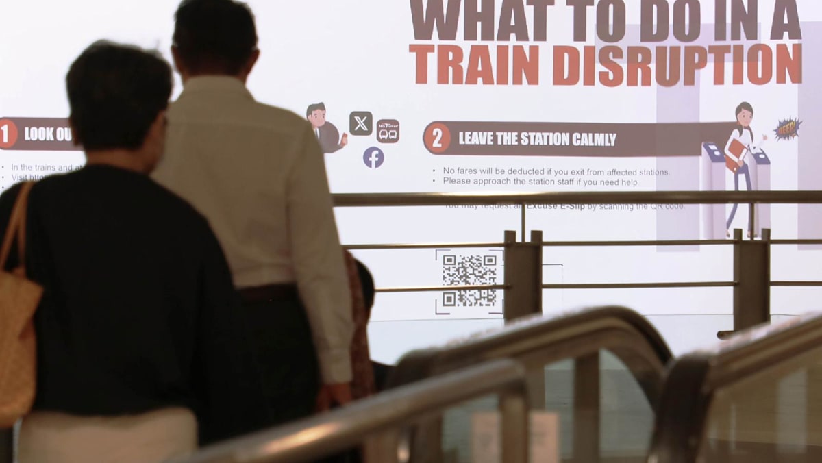 New digital signs at Serangoon MRT station aim to ease commuter confusion during train breakdowns