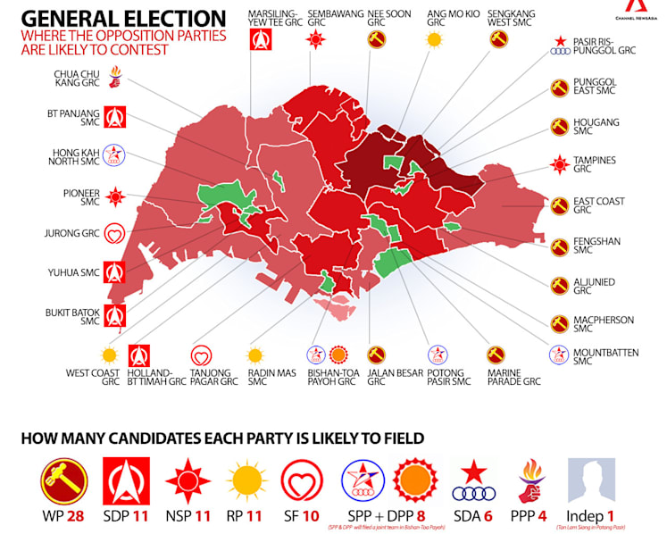 Opposition state of play: Who’s running where in the upcoming General Election?