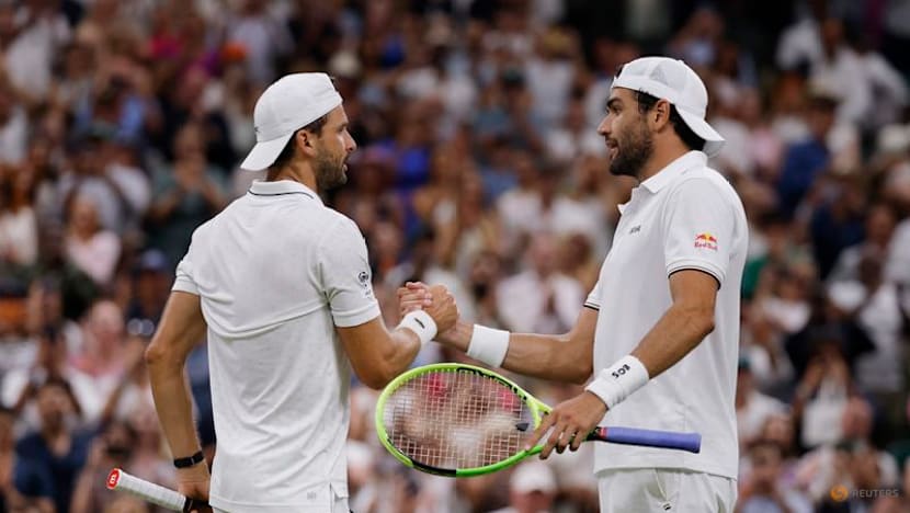 A year after Wimbledon heartache, Dimitrov sees off Berrettini for return to fourth round