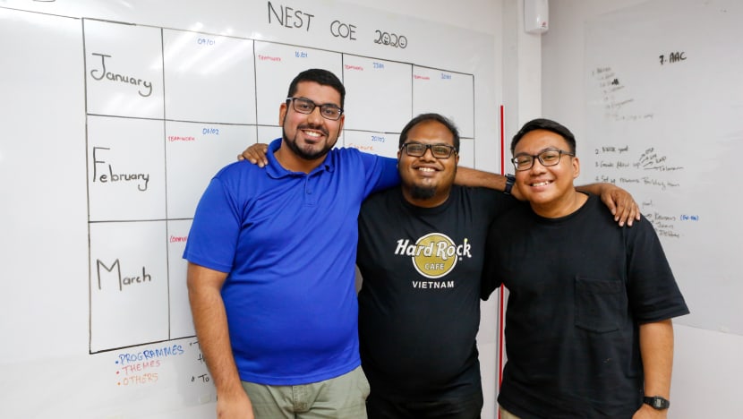 After ‘drifting’ as a teen, Mr Akram Hanif set up a group to mentor students from low-income homes