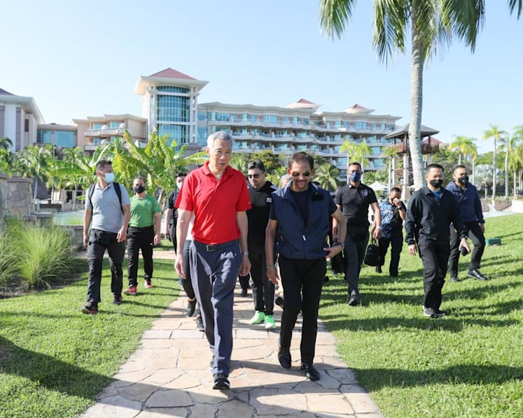 PM Lee, Brunei sultan discuss ways to grow bilateral collaboration