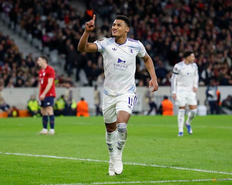 Watkins goal earns Villa win at Lille, Bologna and Roma draw