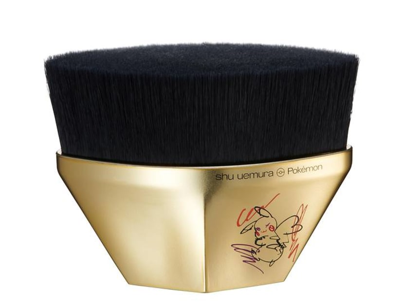 shu uemura Pokémon フェイスブラシ 試してみた】ピカシュウ プレミアム ブラシ セット shu uemuraの