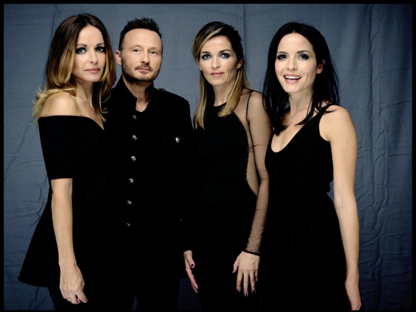 Irish pop band The Corrs performing in Singapore in February 2025 Irish pop band The Corrs performing in Singapore in February 2025