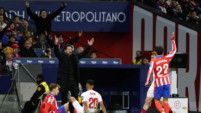 Simeone lauds Atletico substitutes in comeback win over Sevilla