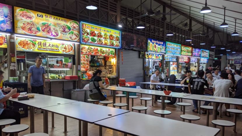 New seating arrangements at hawker centres in Phase 2, hand sanitiser dispensers to be installed: NEA