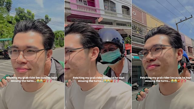 泰国私召摩托车骑士一直迷路 马国游客无奈接手“自驾”