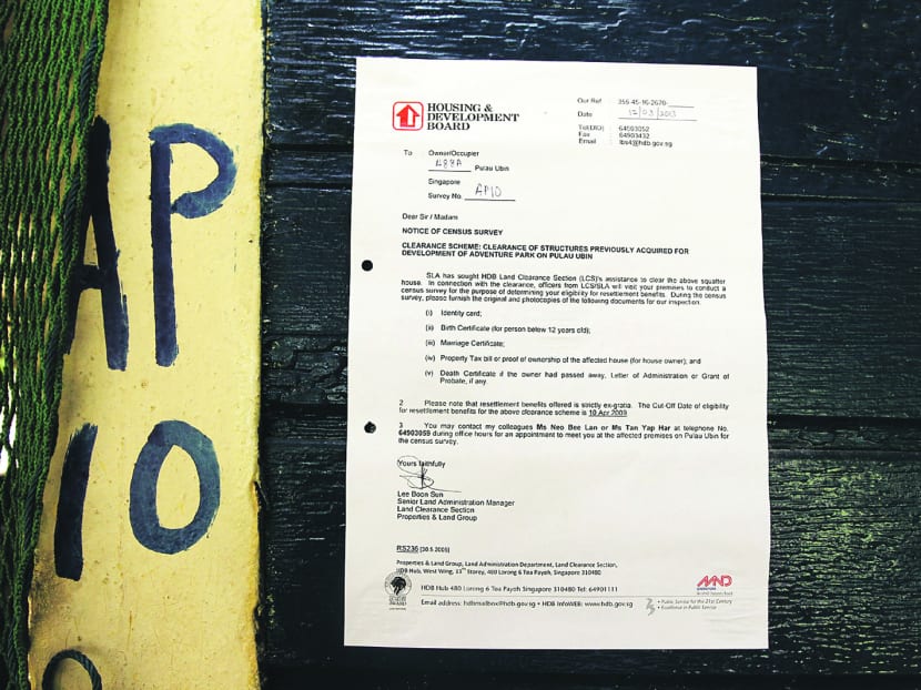 No plans to evict Pulau Ubin residents