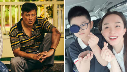 Fann Wong Reveals Why Son Zed Doesn’t Look Enthused In The Pics Celebrating Christopher Lee’s Golden Bell Awards Nomination