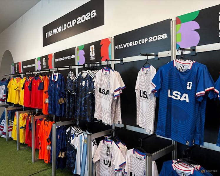 Congo shirts to key chains, fans flock for World Cup mementos