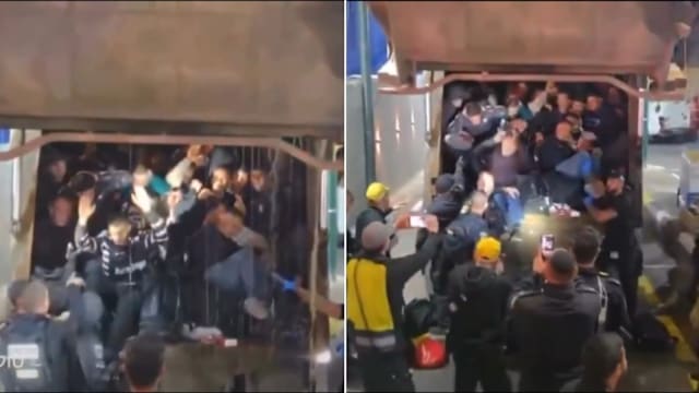 70名巴勒斯坦人藏身垃圾车偷渡 遭以色列警方拦截  