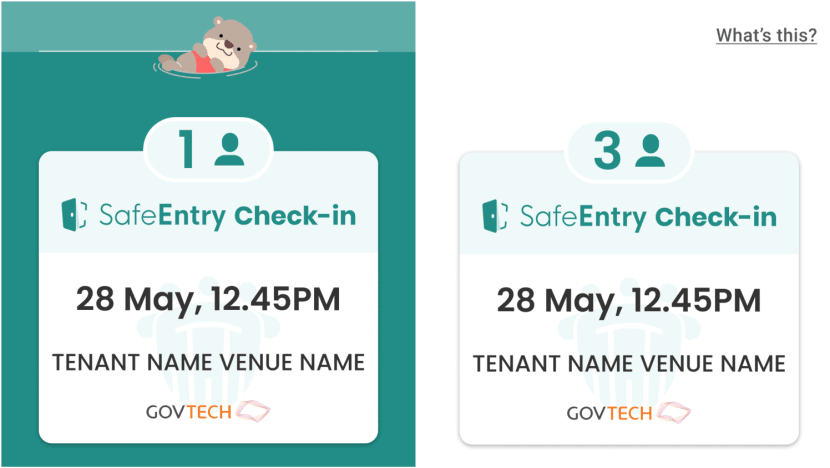 Updated TraceTogether app to show vaccination and test statuses on check-in screen Updated TraceTogether app to show vaccination and test statuses on check-in screen