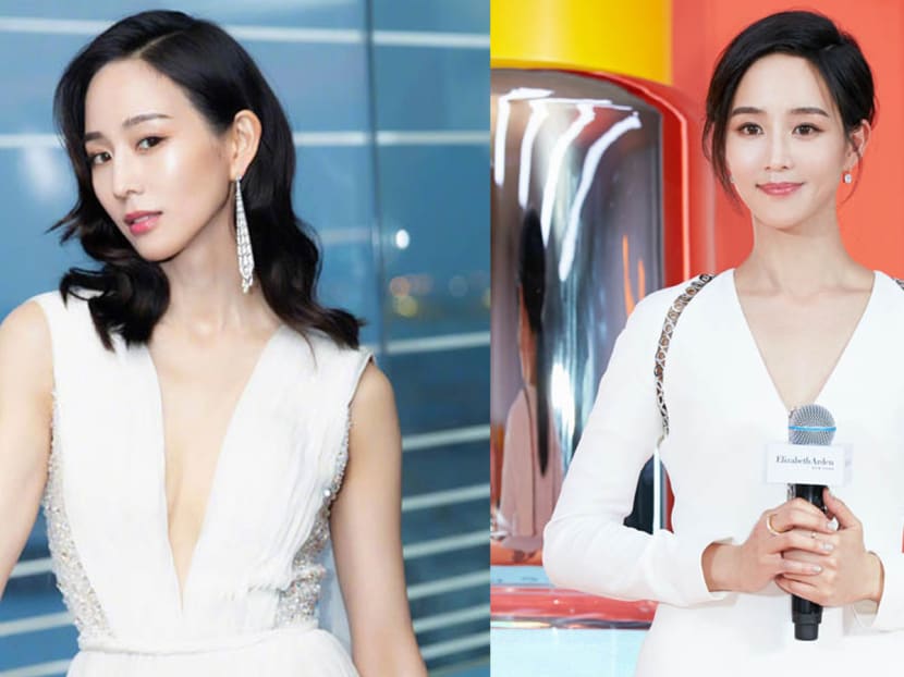 Netizens think she is this close to being blacklisted in China.