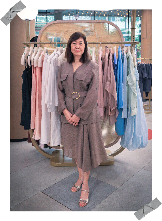 会计员 Angie 服装改造后