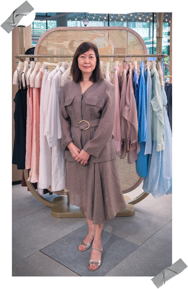 会计员 Angie 服装改造后