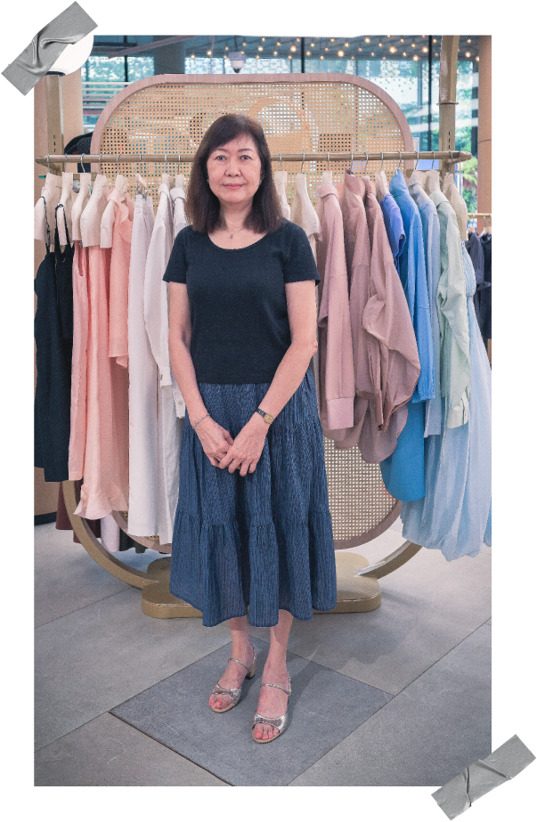 会计员 Angie 服装改造前
