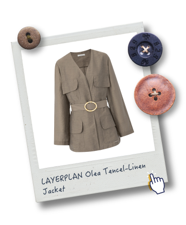 LAYERPLAN Olea Tencel-Linen Jacket